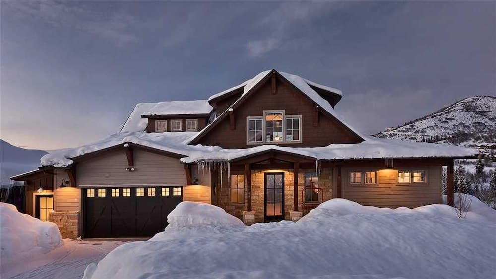 Front of property - evening/night