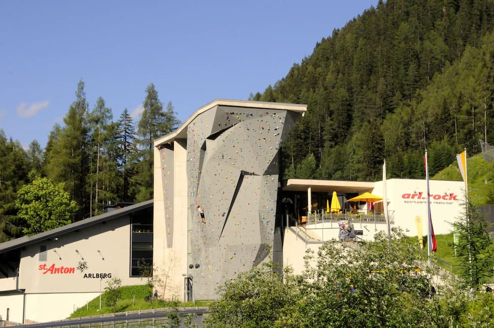 Outdoor rock climbing