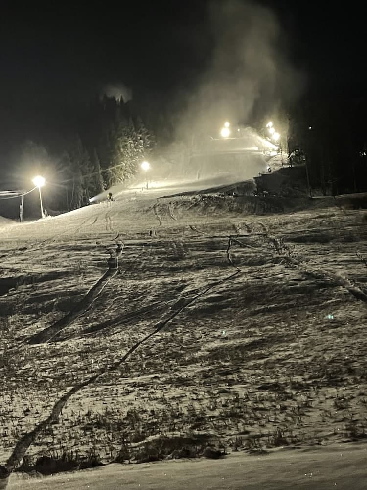 Skiing