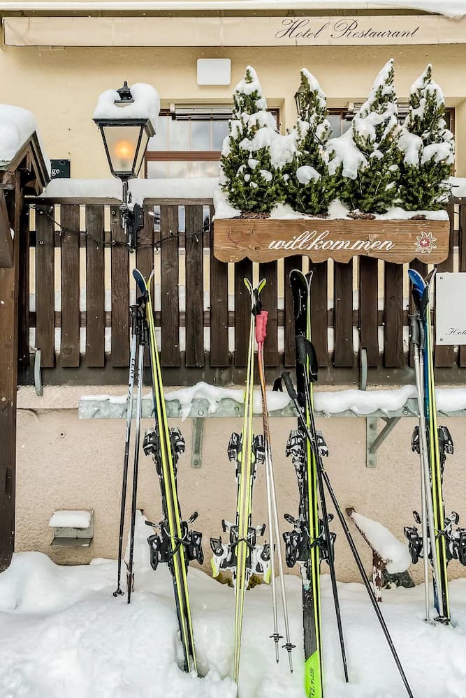 Skiing