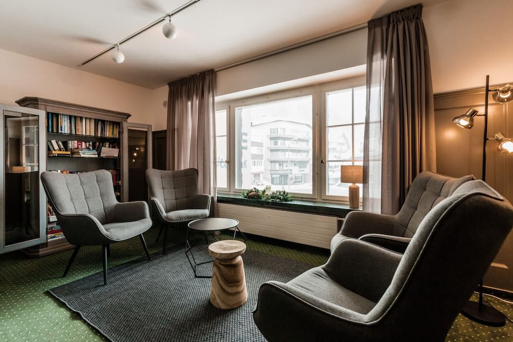 Lobby sitting area