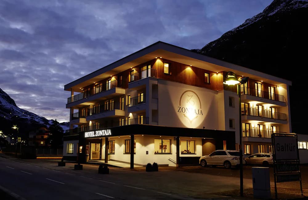 Front of property - evening/night