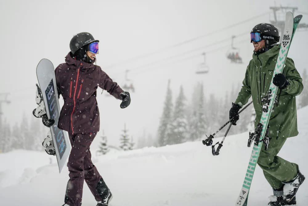 Skiing