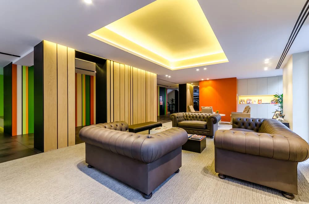 Lobby sitting area