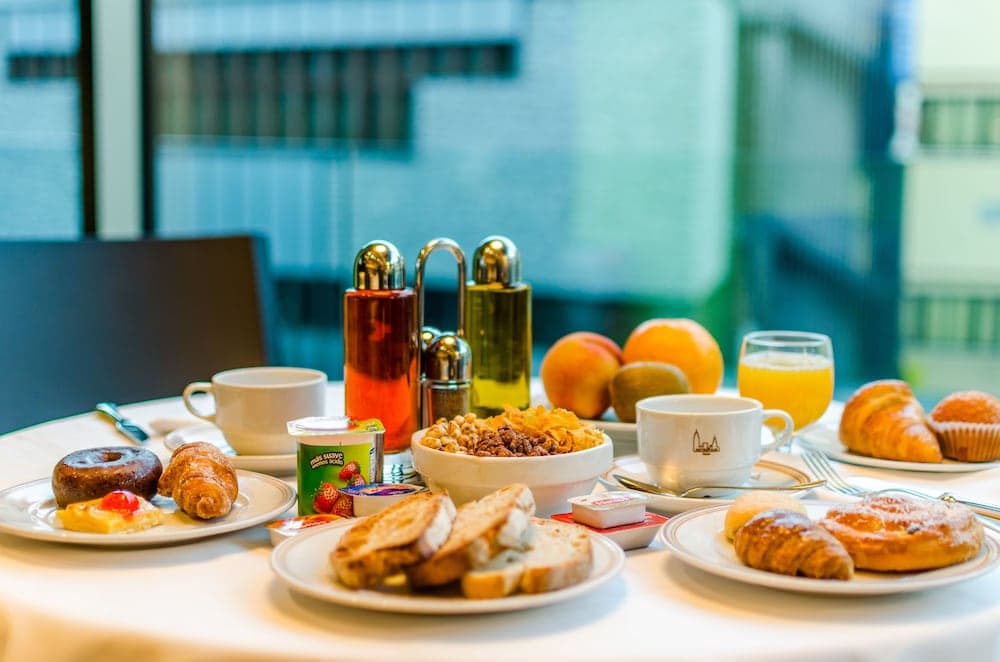 Breakfast area
