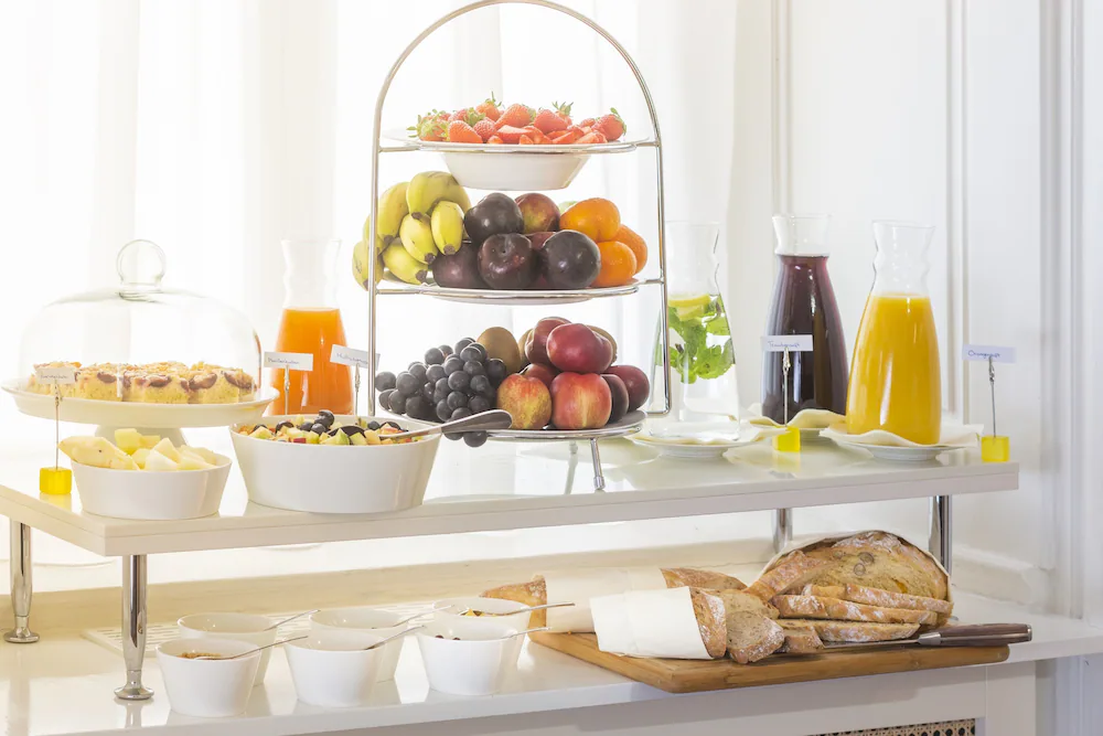 Breakfast buffet