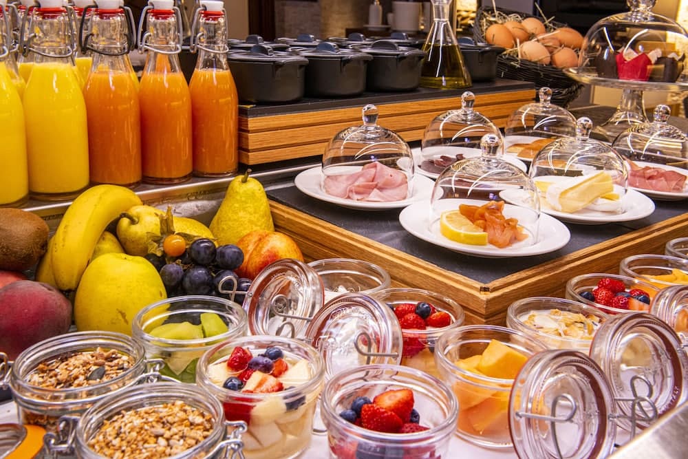 Breakfast buffet