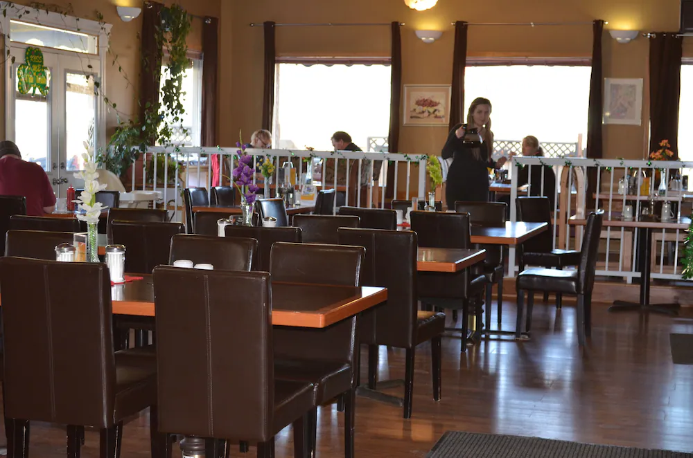 Breakfast area