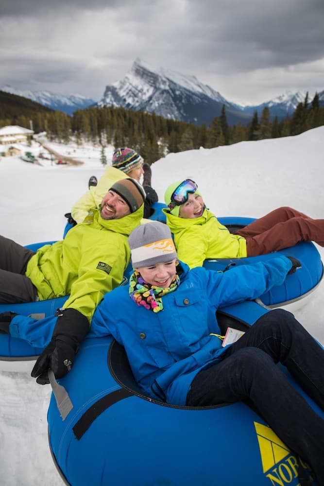 Snow tubing