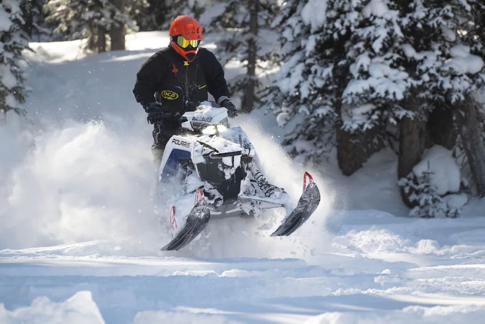 Snowmobiling