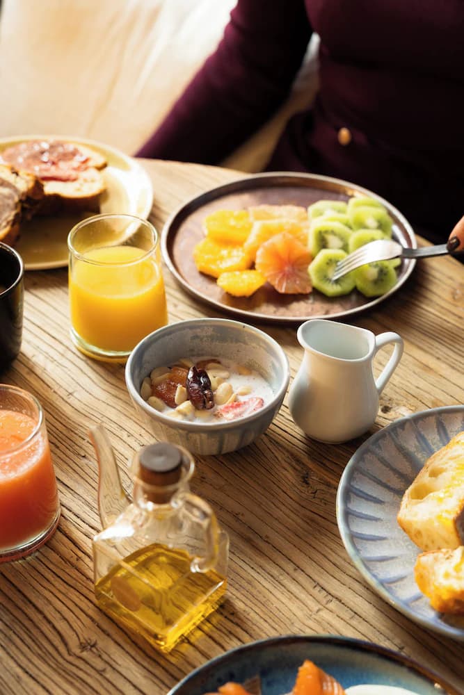 Breakfast buffet