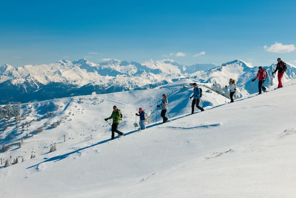 Snowshoeing