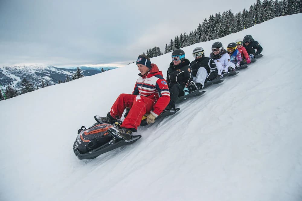 Sledding