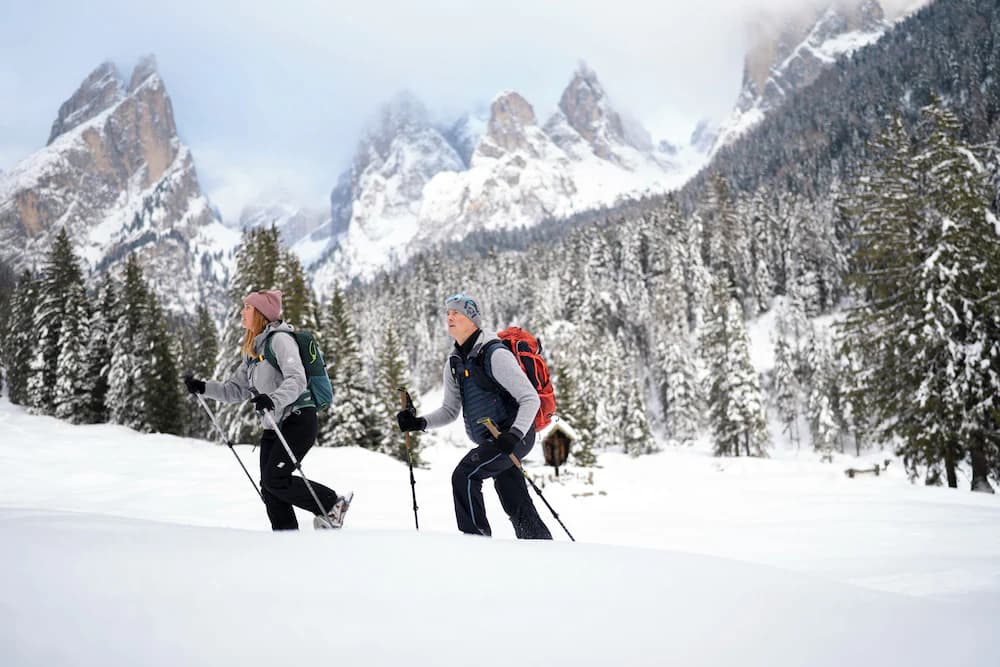 Snowshoeing