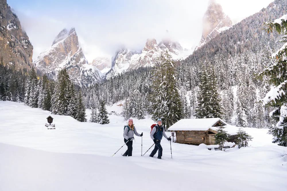 Snowshoeing