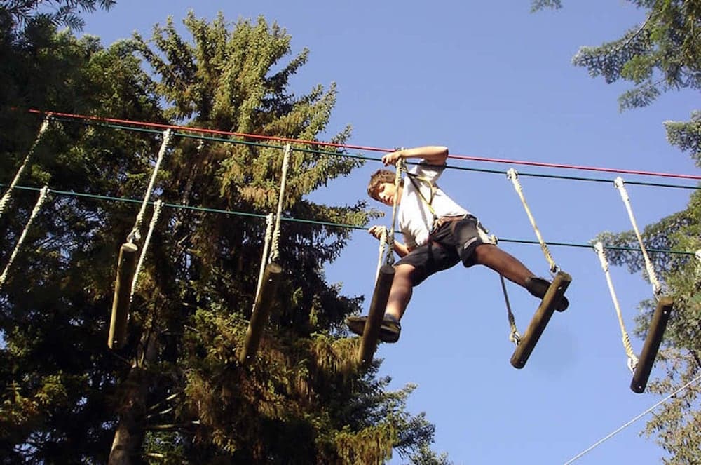 Ziplining