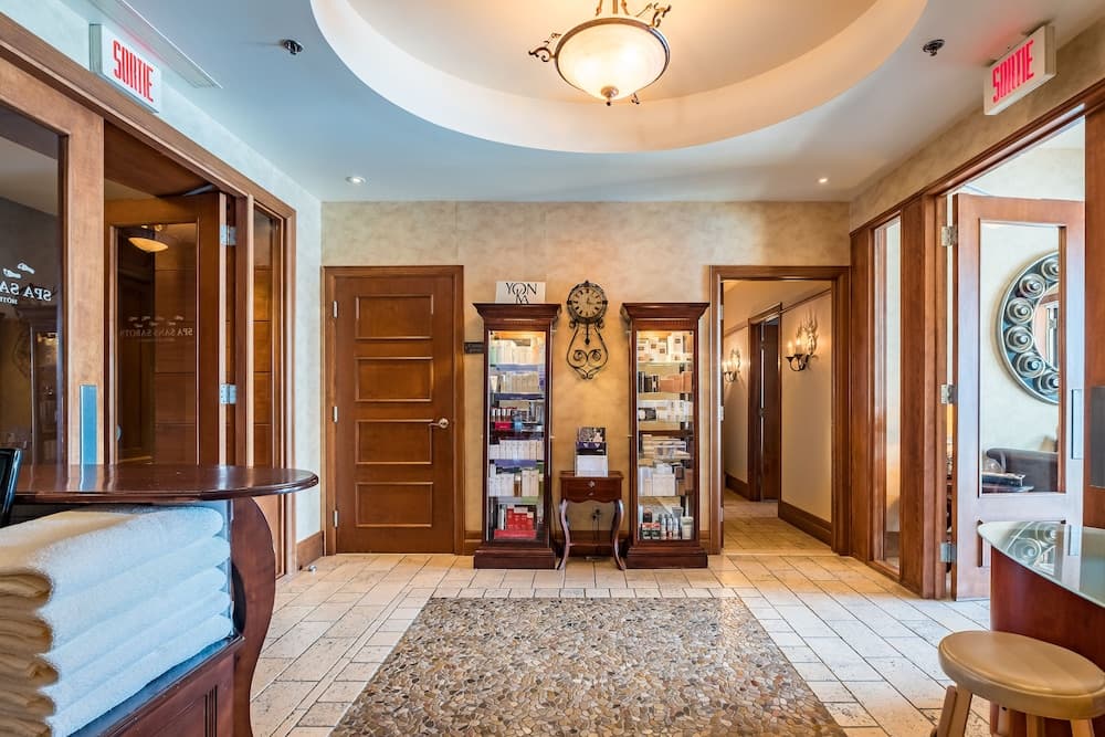 Spa reception