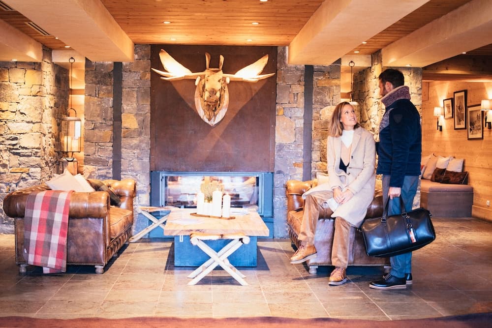 Lobby sitting area