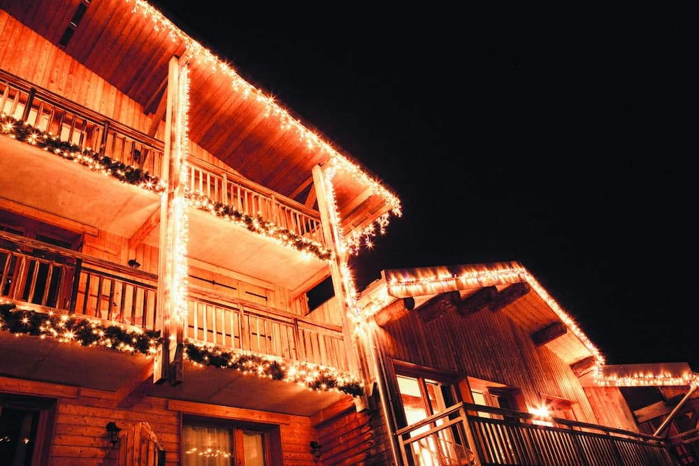 Front of property - evening/night