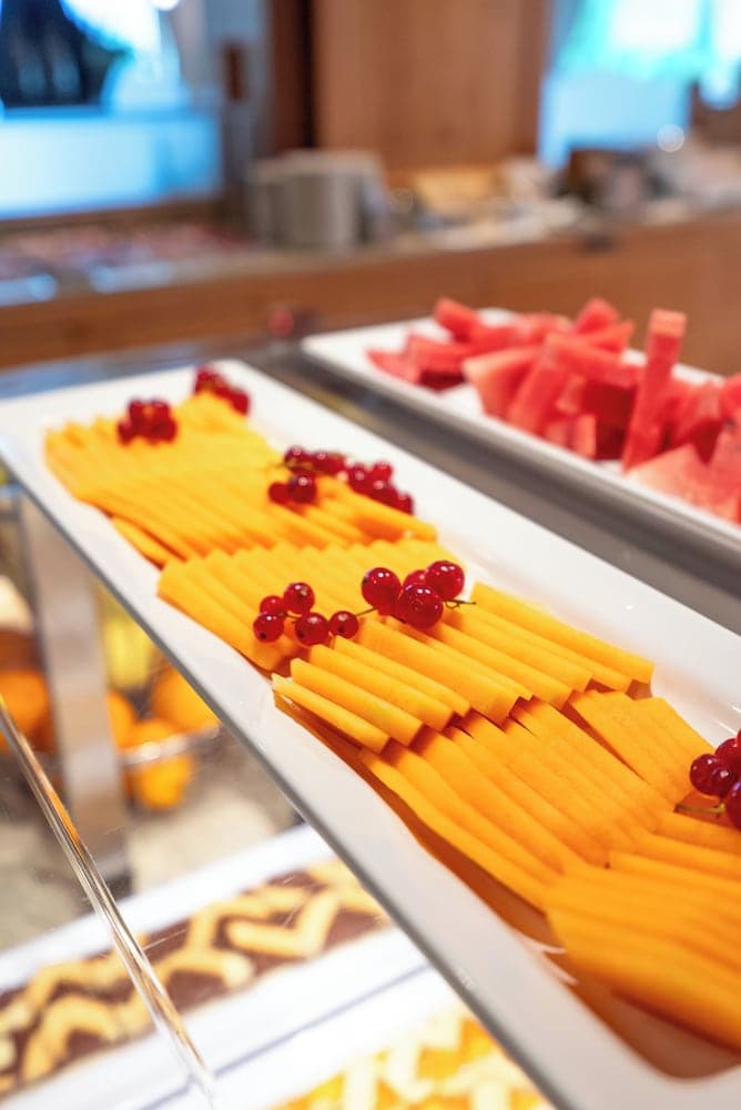 Breakfast buffet