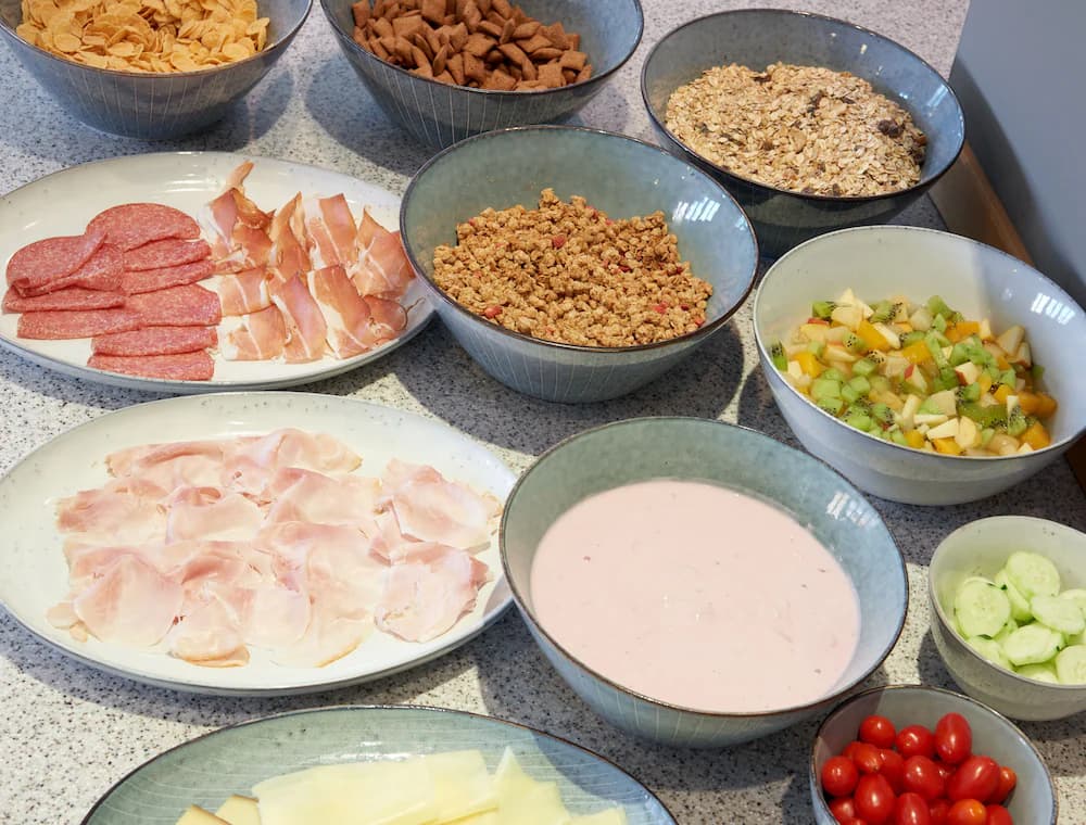 Breakfast buffet