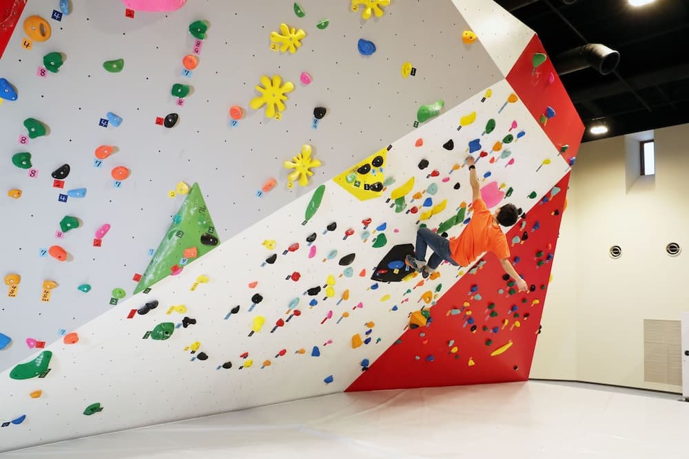 Rock climbing wall - indoor