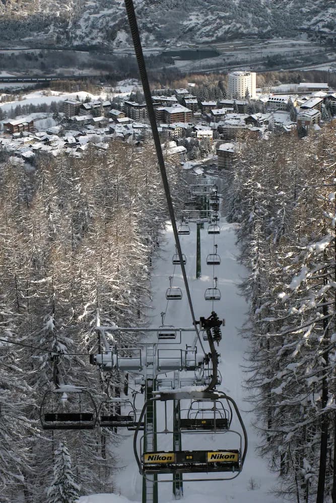 Skiing