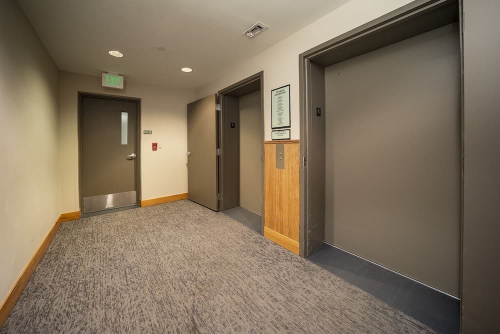 Interior entrance