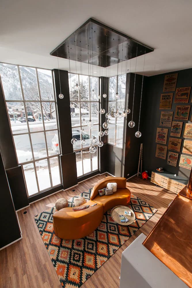 Lobby sitting area