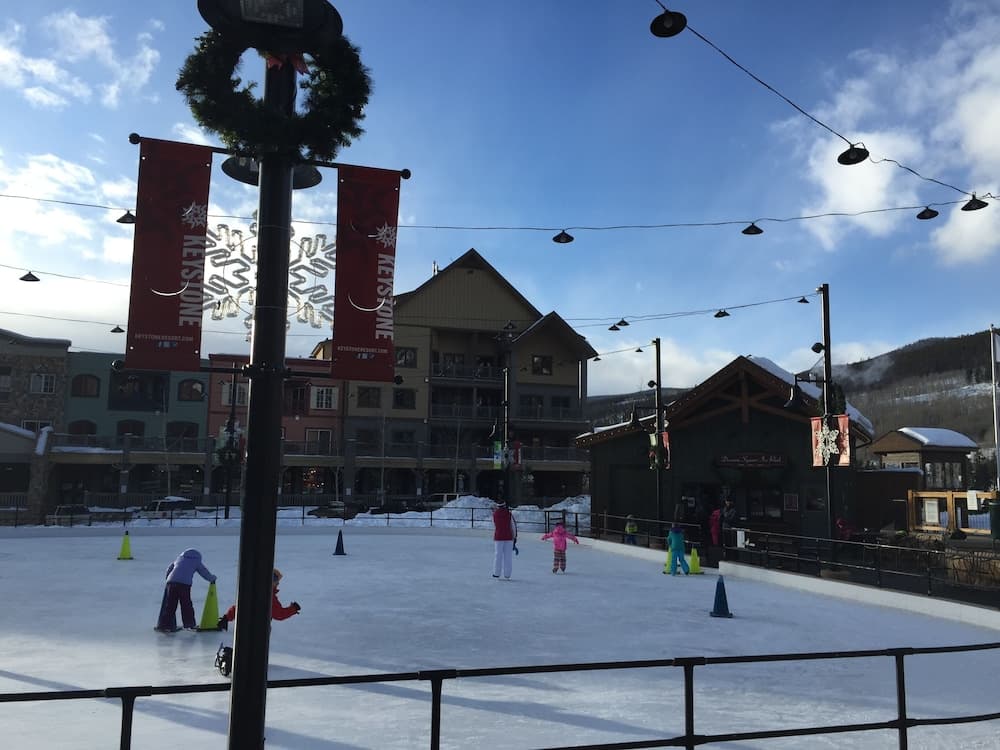 Ice skating