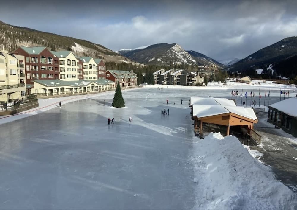 Ice skating