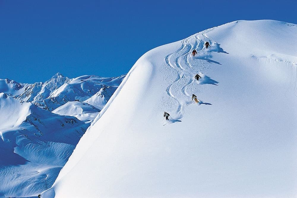 Skiing