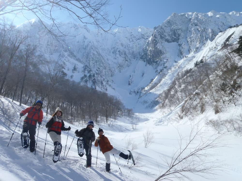 Snowshoeing