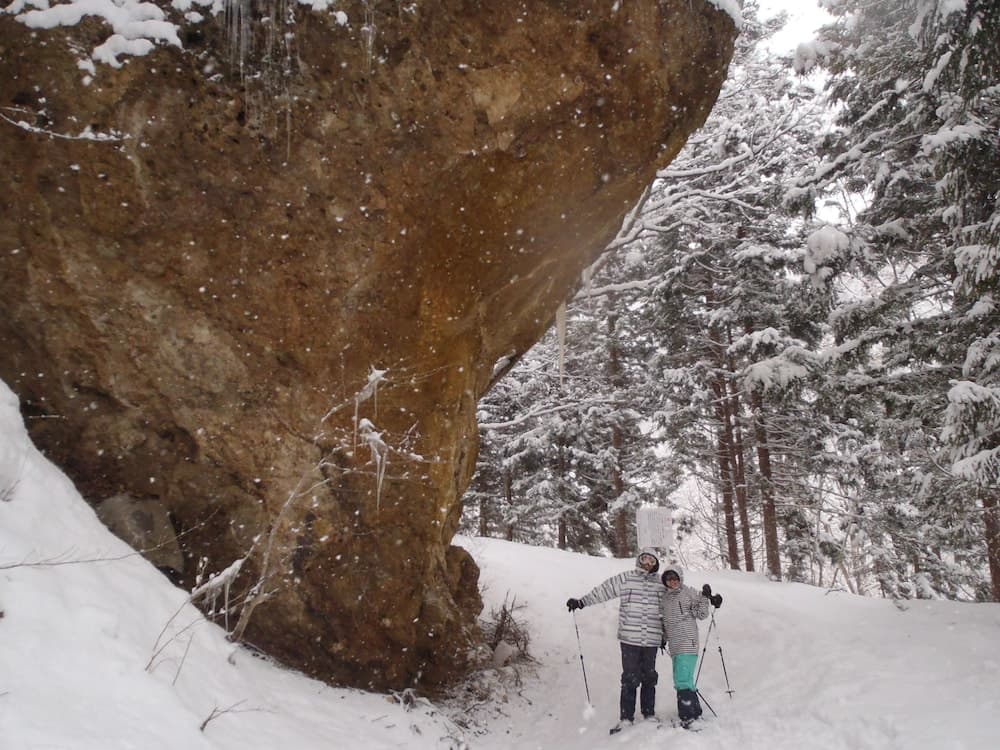 Snowshoeing