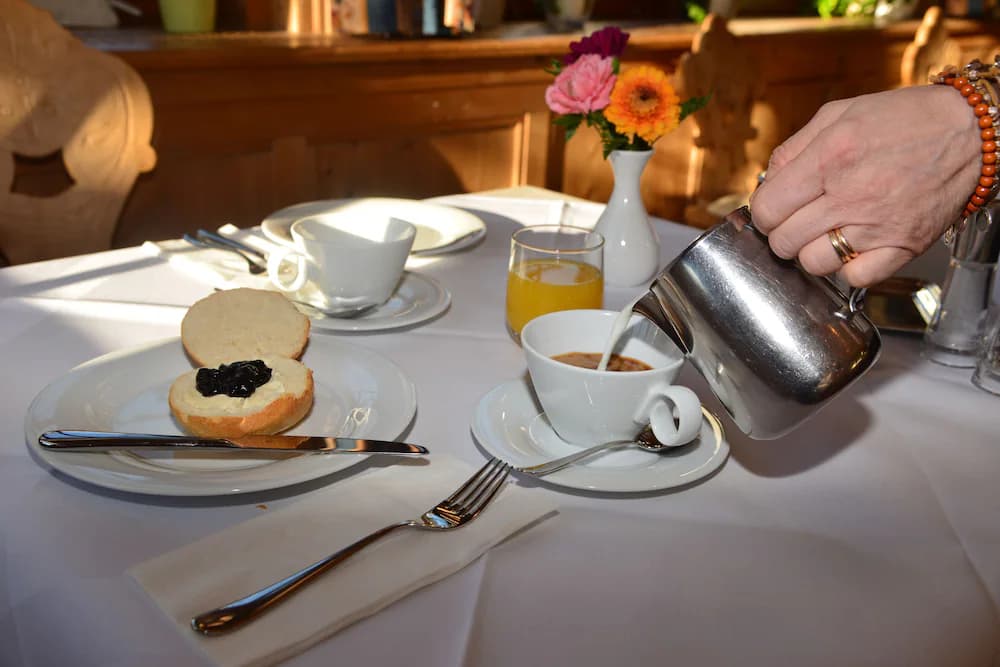 Breakfast buffet