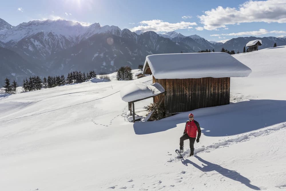 Snowshoeing
