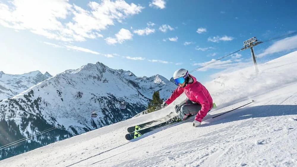 Skiing