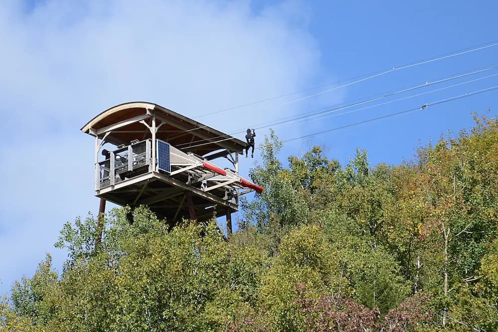 Ziplining