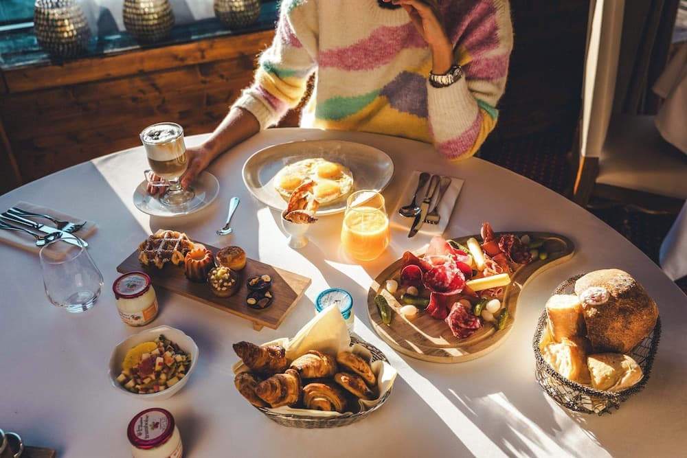 Breakfast buffet