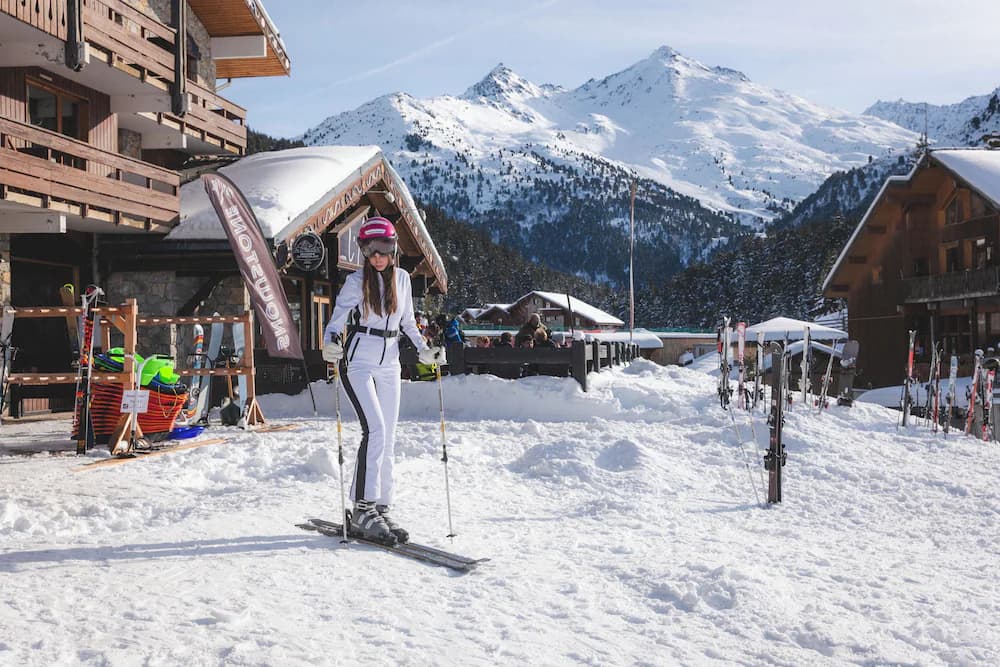 Skiing
