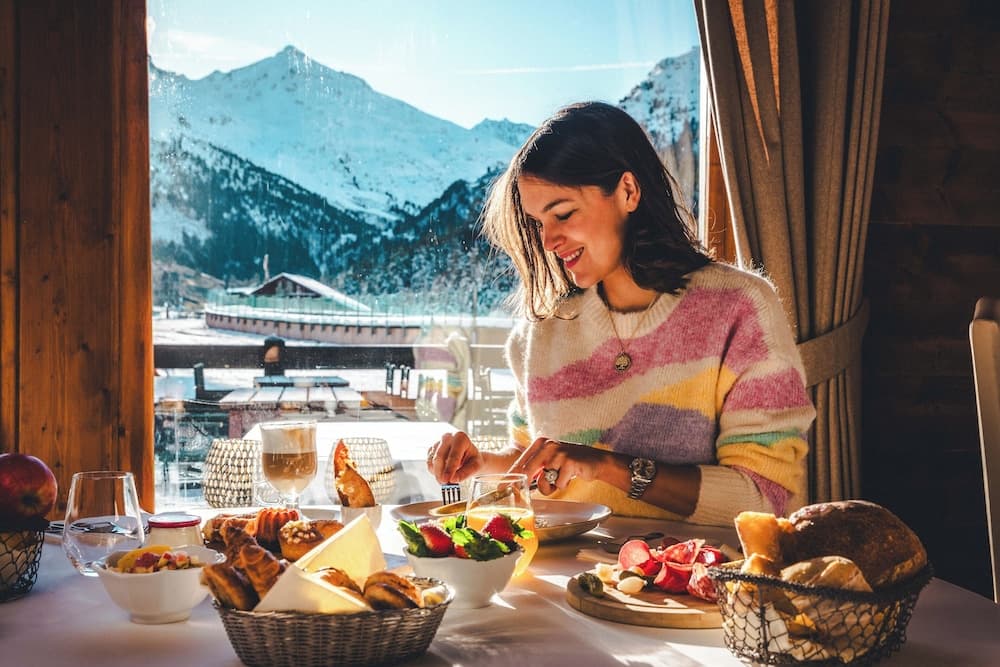 Breakfast buffet