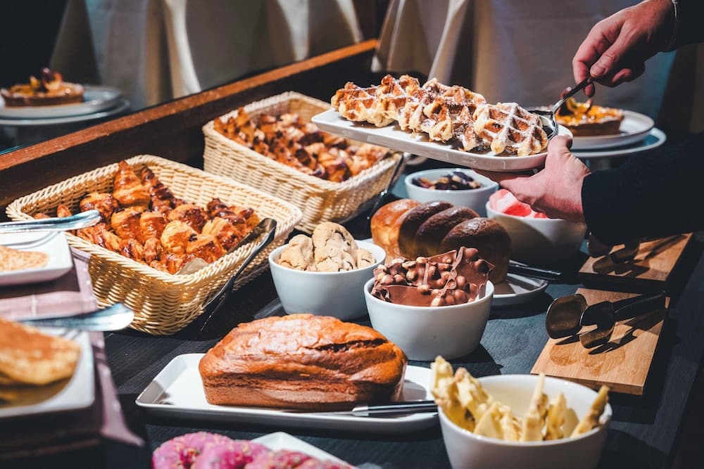 Breakfast buffet