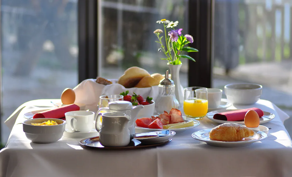 Breakfast area