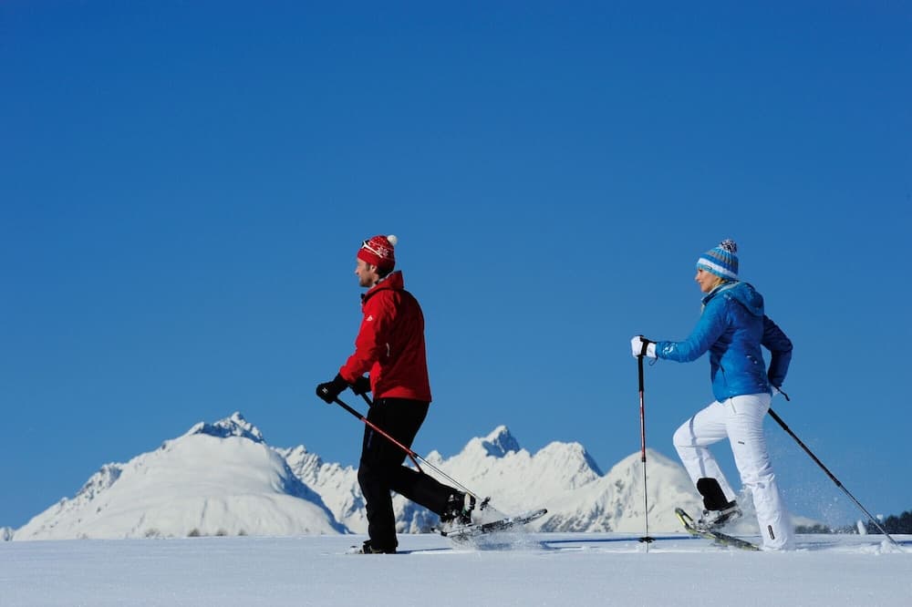 Snowshoeing