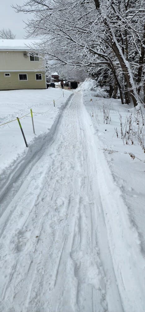 Snowmobiling