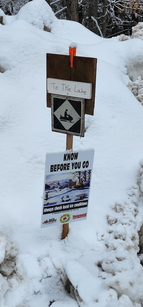 Snowmobiling