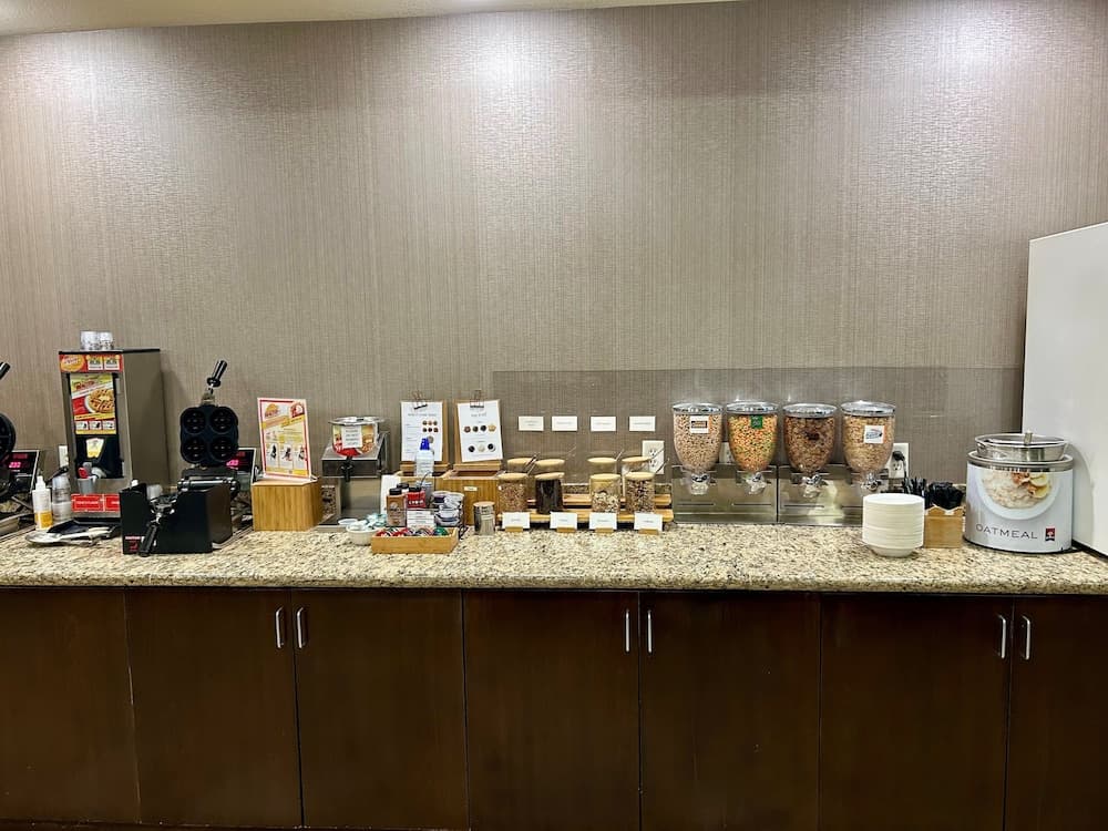 Breakfast buffet