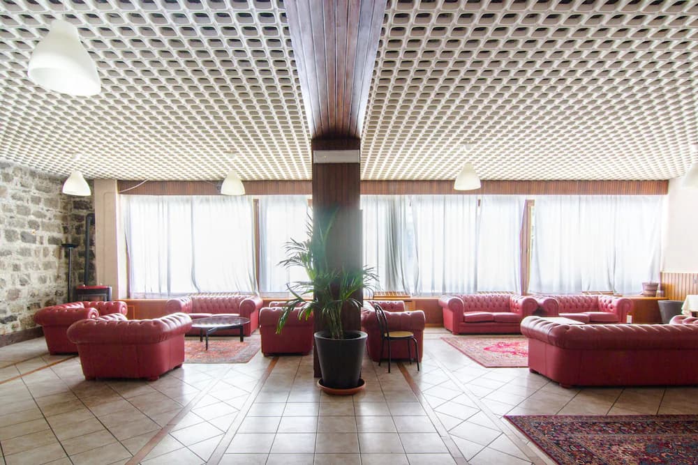 Interior entrance
