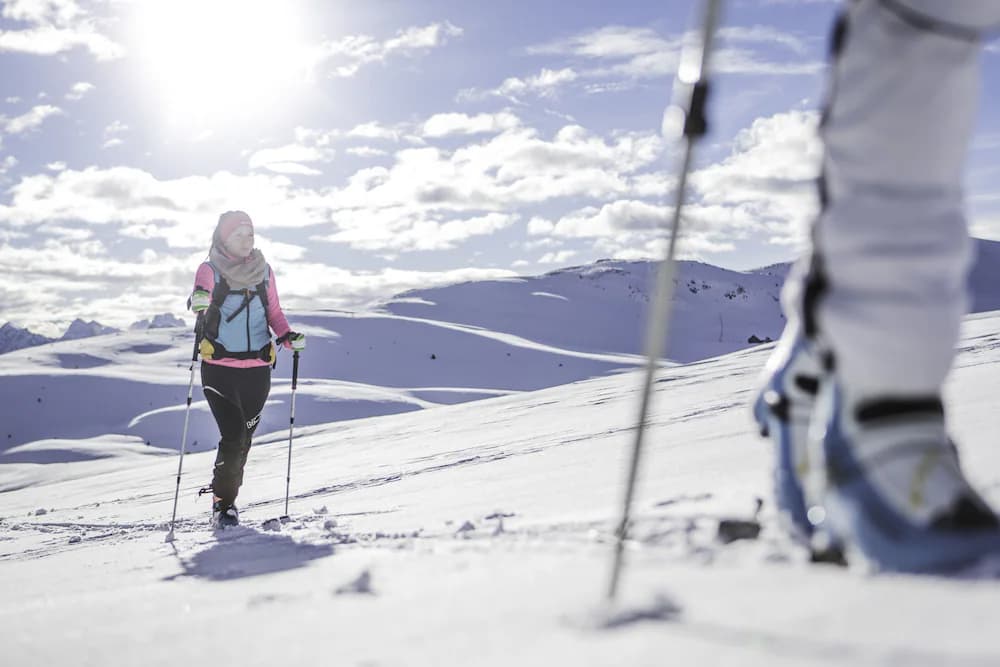 Snowshoeing
