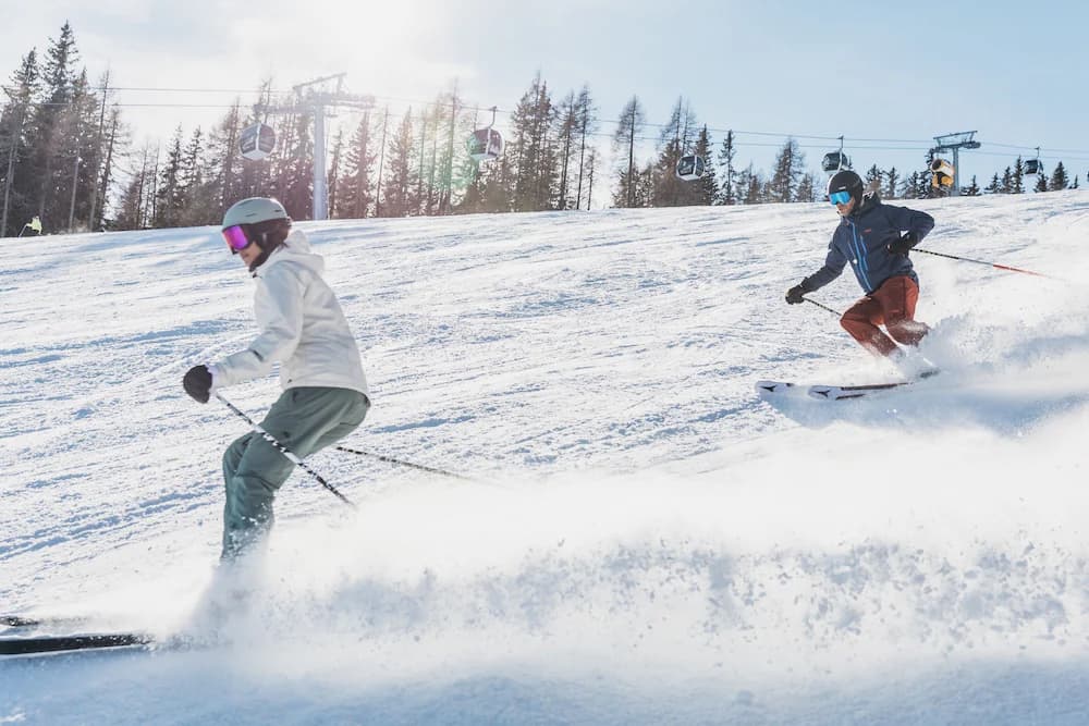 Skiing